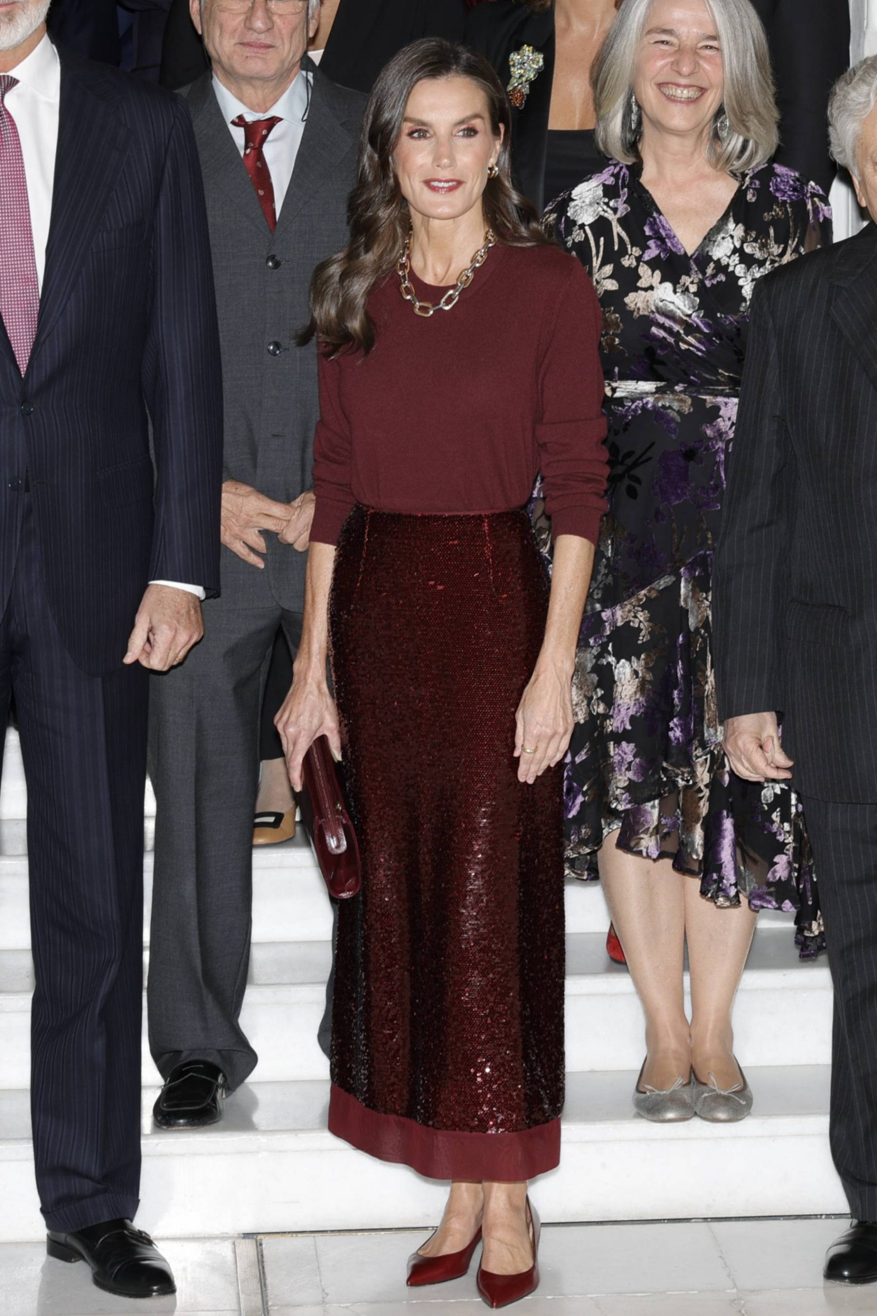 La Reina Letizia en un acto oficial. (Foto: Gtres)