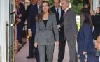 La Reina Letizia en un acto oficial en Madrid. (Foto: Gtres)