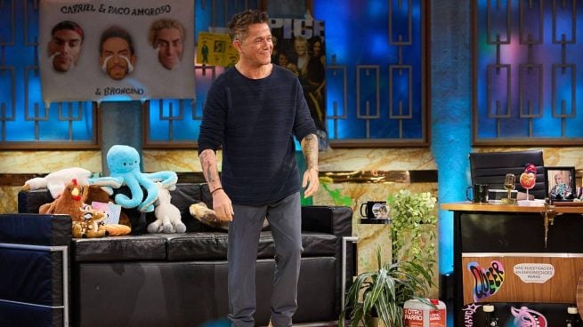 Alejandro Sanz en 'La Revuelta'. (Foto: Gtres)