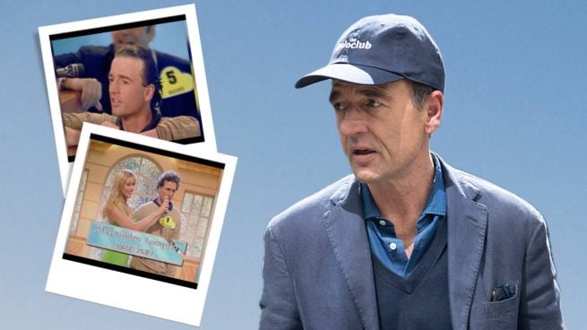 Raquel Meroño de azafata y Sonia Monroy en el público: así fue el debut televisivo de Alessandro Lequio