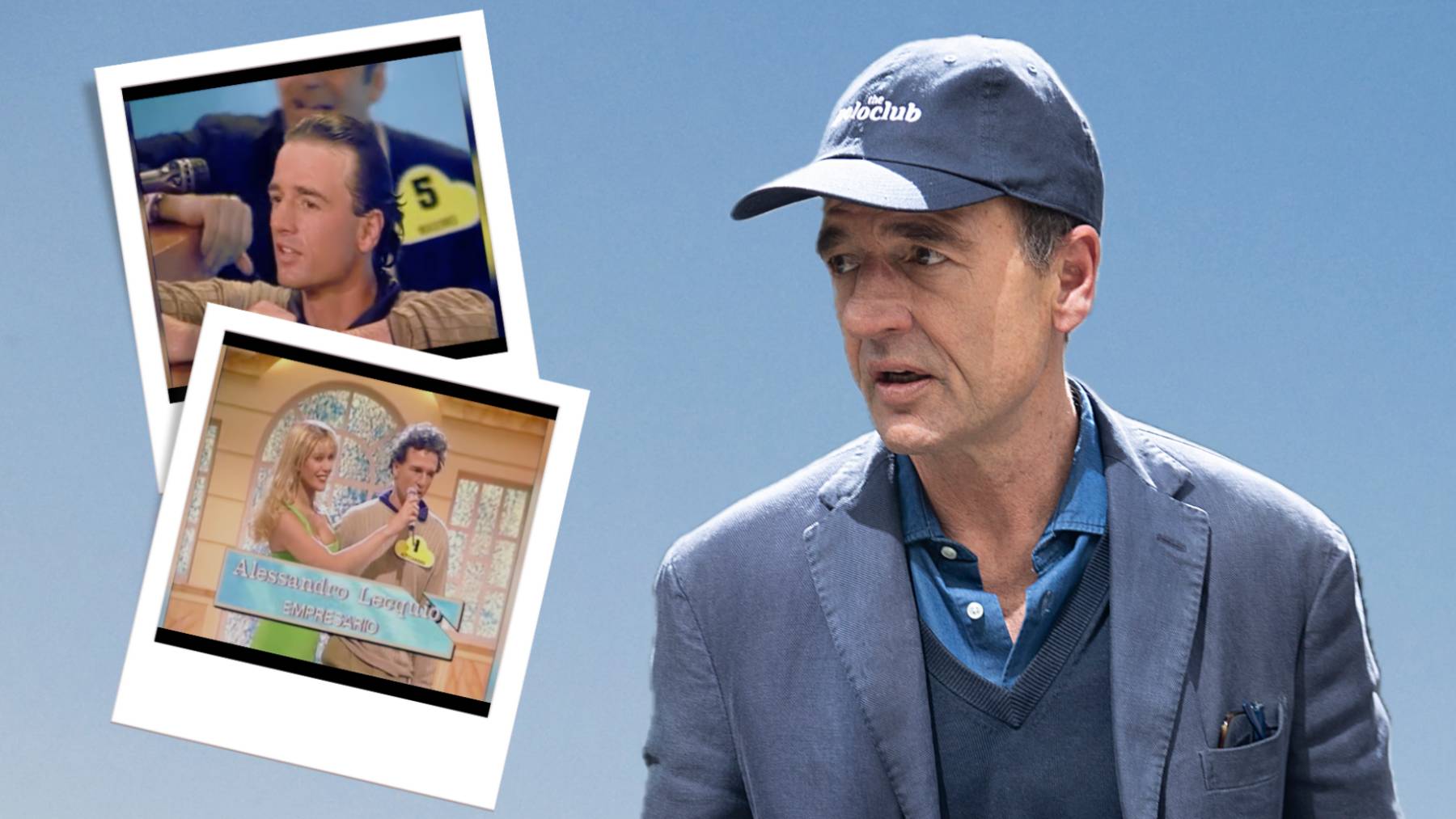 Raquel Meroño de azafata y Sonia Monroy en el público: así fue el debut televisivo de Alessandro Lequio