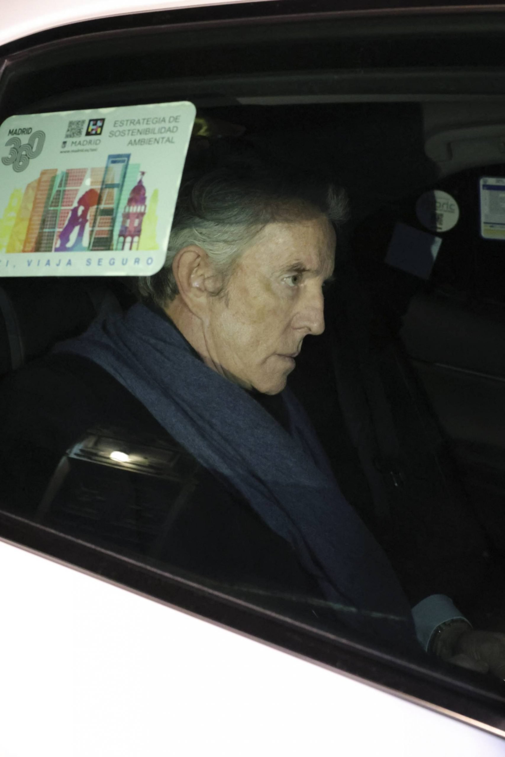 Alfonso Díez en el aniversario de la muerte de Cayetana Fiz-James Stuart. (Foto: Gtres)