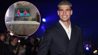 Así es el salón de la casa de Carlos Alcaraz. (Fotos: Gtres/ Redes Sociales)