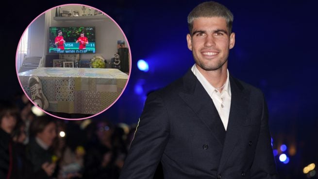 Así es el salón de la casa de Carlos Alcaraz. (Fotos: Gtres/ Redes Sociales)