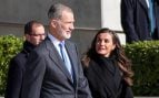 Los Reyes Felipe y Letizia en un acto oficial. (Foto: Gtres)
