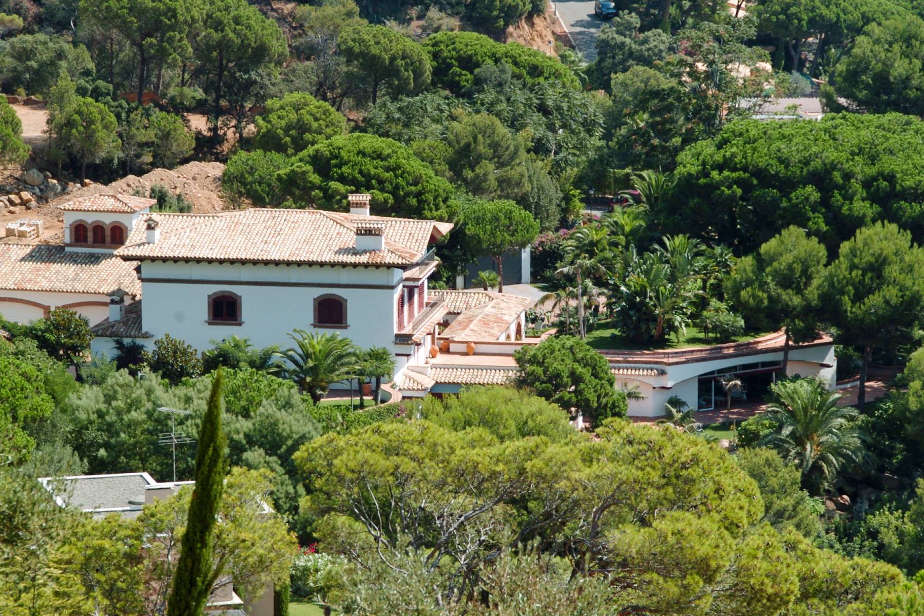 La casa de Tita Cervera en Sant Feliu de Guíxols. (Foto: Gtres)