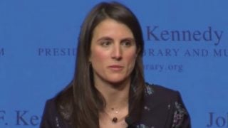 Tatiana Schlossberg en una conferencia. (Foto: YouTube)