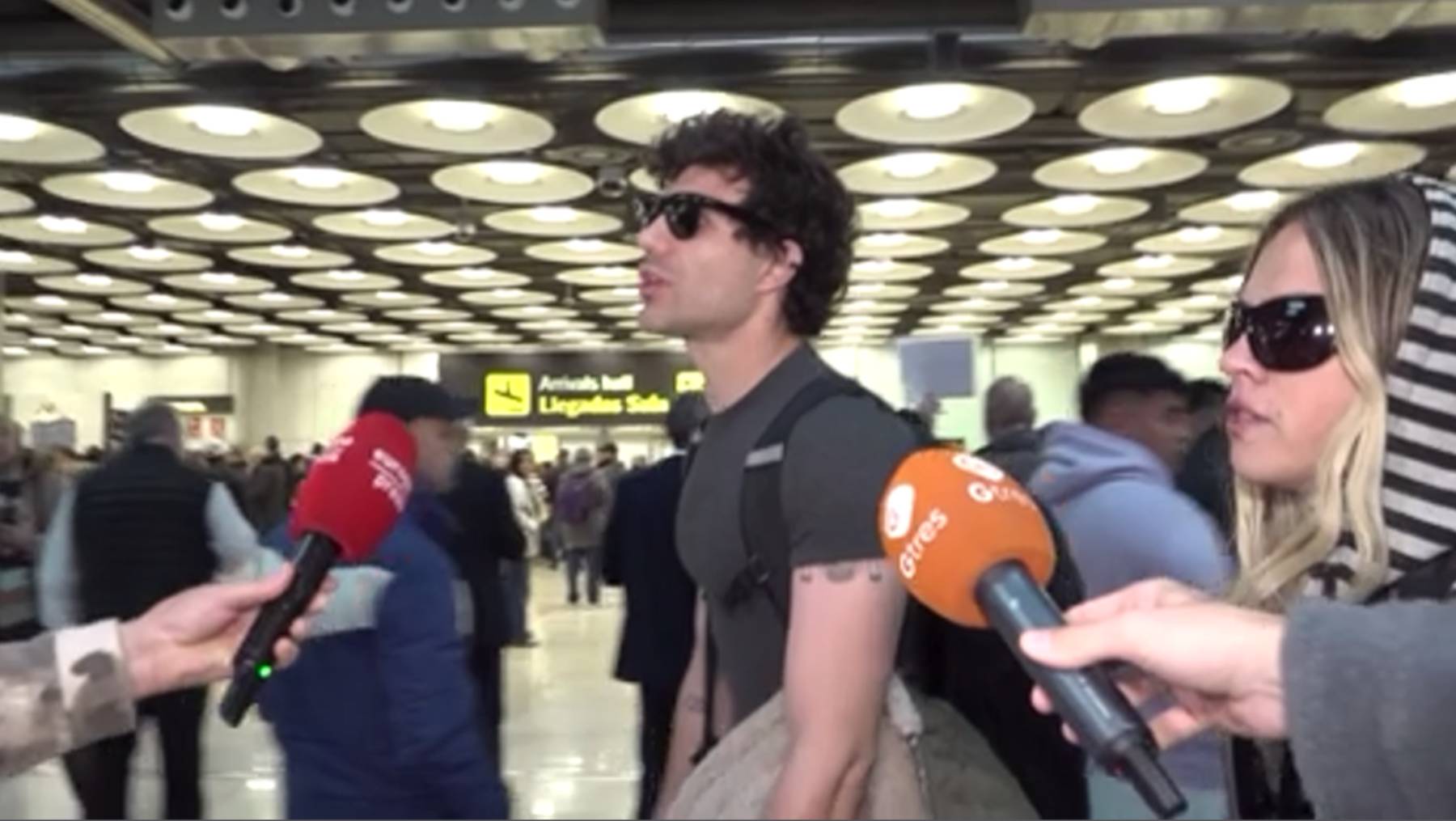 Javier Calvo en Madrid. (Foto: Gtres)