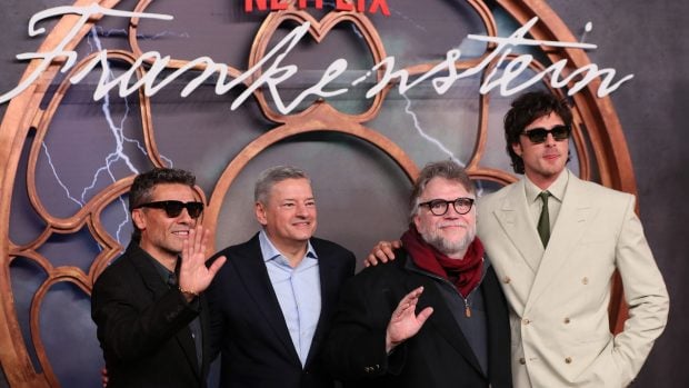 Guillermo del Toro durante la presentación de 'Frankestein'. (Foto: Gtres)