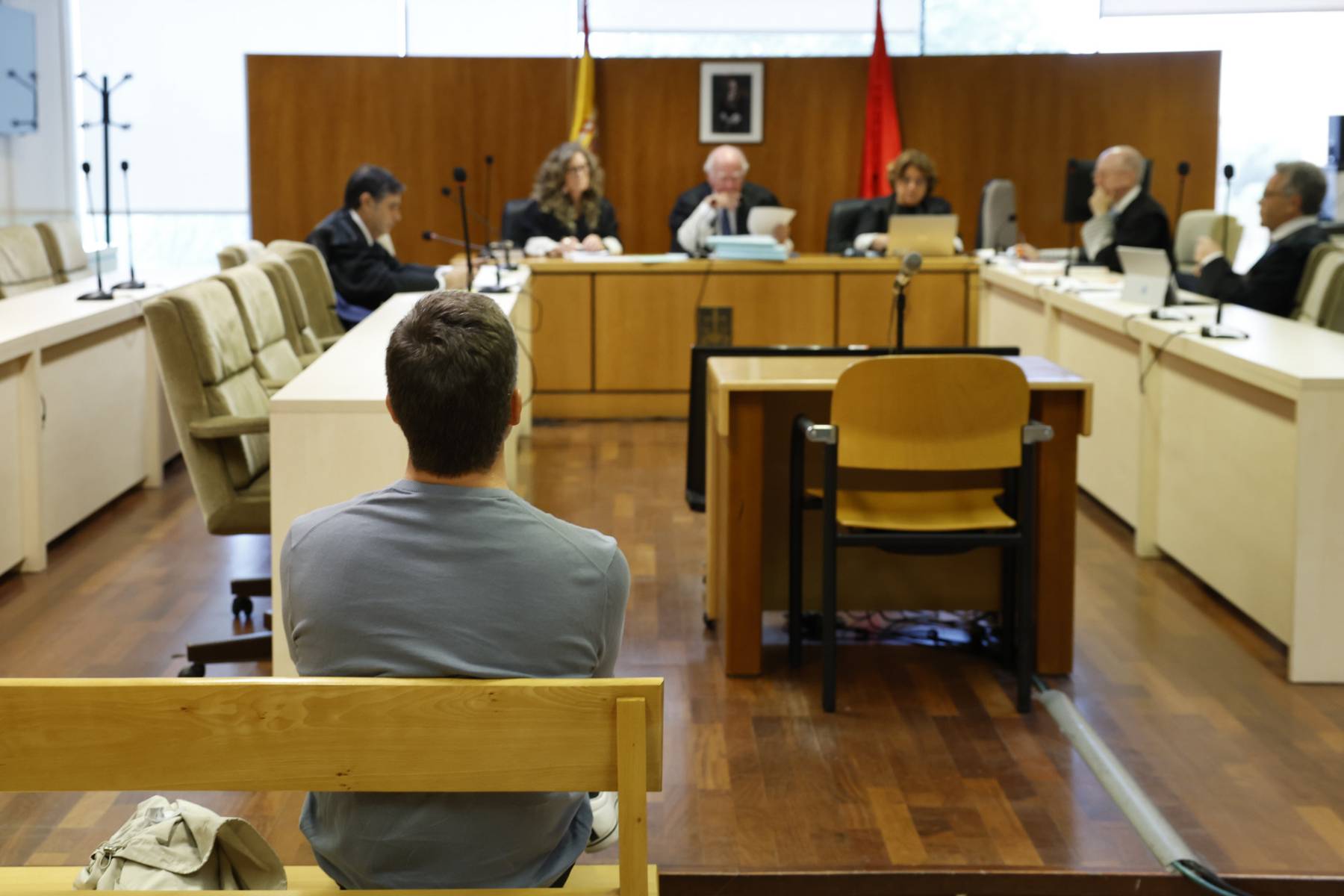 Toño Sanchís en un juicio en Madrid. (Foto: Gtres)