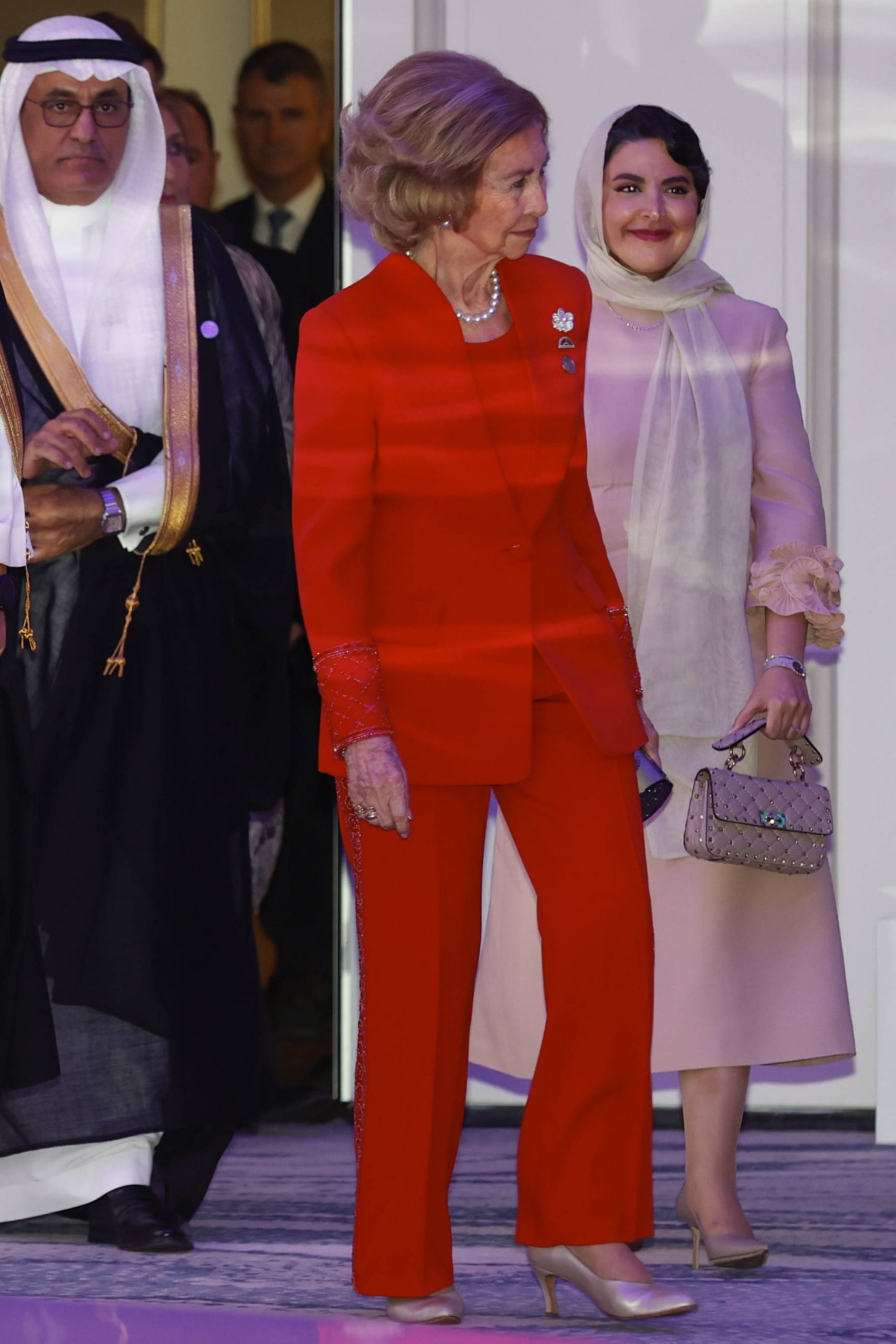 La Reina Sofía en la entrega de unos premios. (Foto: Gtres)