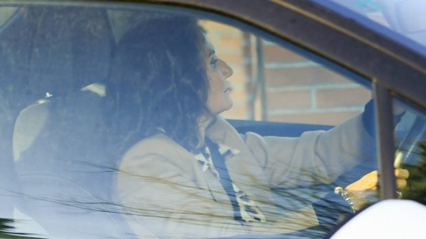 Paloma Rocasolano llegando a la cita del 6 de enero de 2025. (Foto: Gtres)