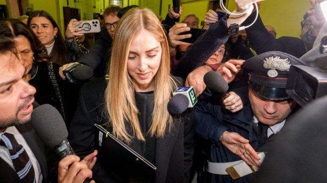 Chiara Ferragni en los juzgados de Milán. (Foto: Gtres)