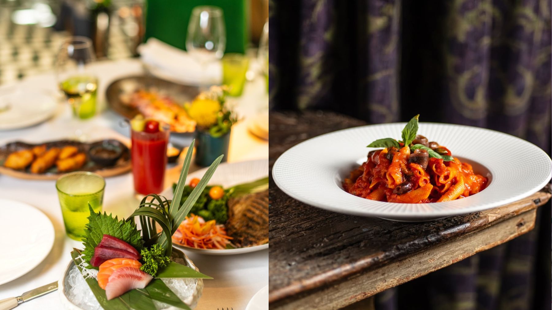 Capturas de los restaurantes Amazónico y Numa Pompilio. (Foto: Redes sociales)