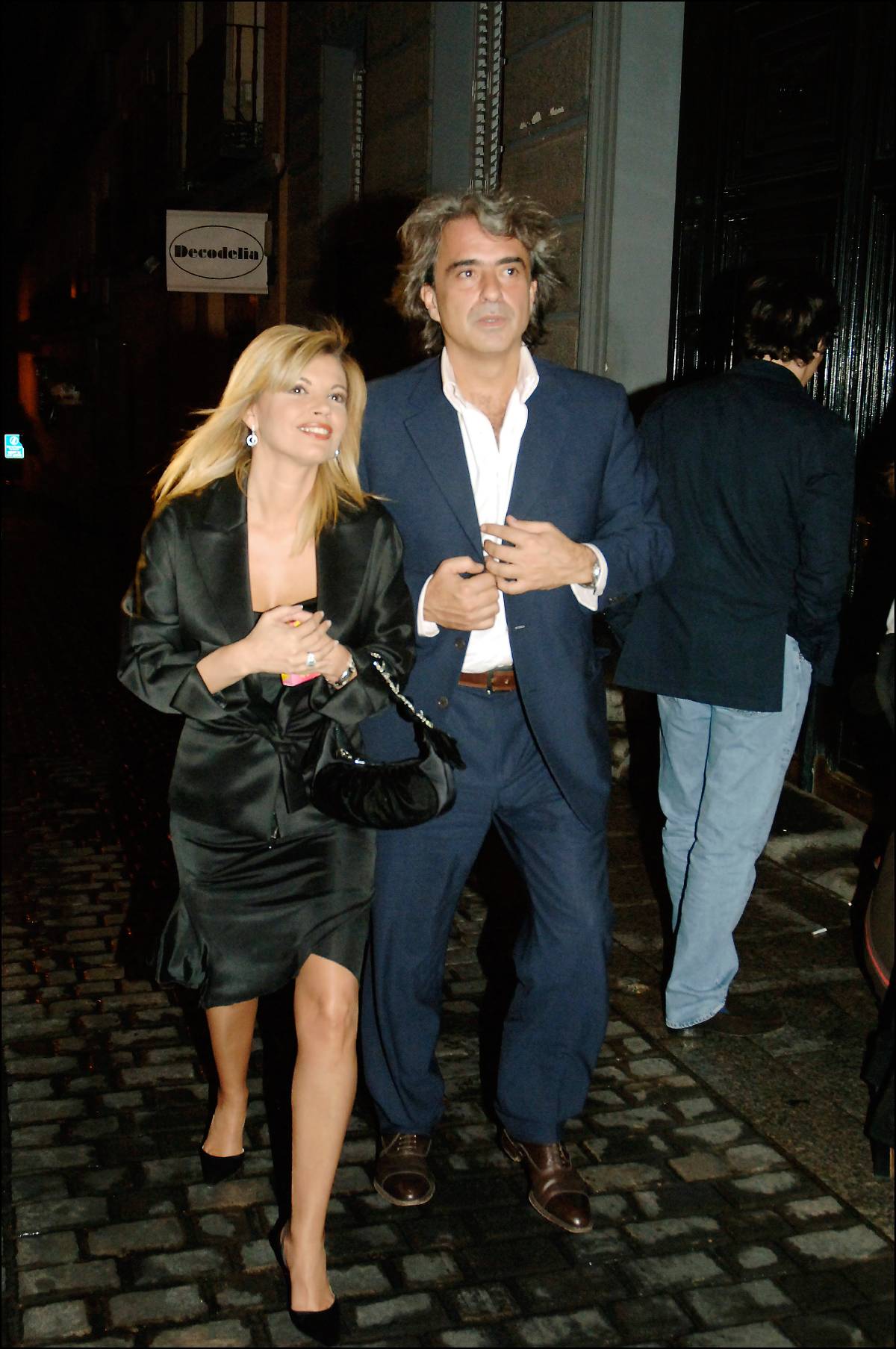 Terelu Campos pasea por Madrid en 2006 junto a Carlos Agrelo. (Foto: Gtres)