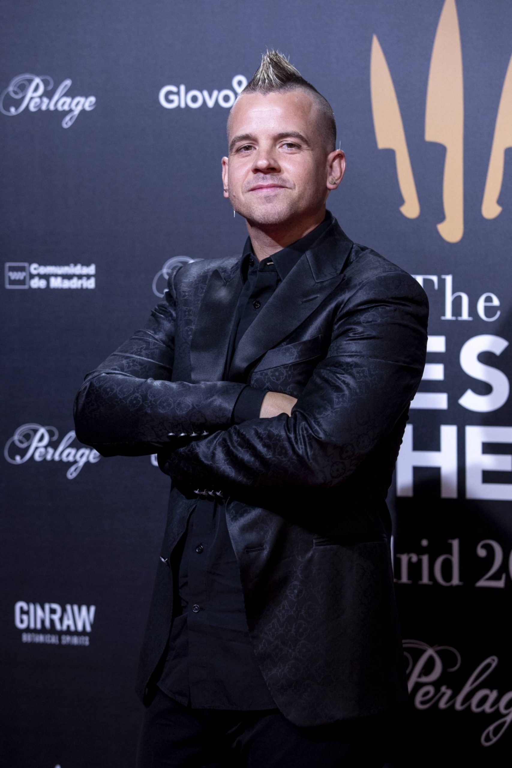 Dabiz Muñoz en unos premios. (Foto: Gtres)