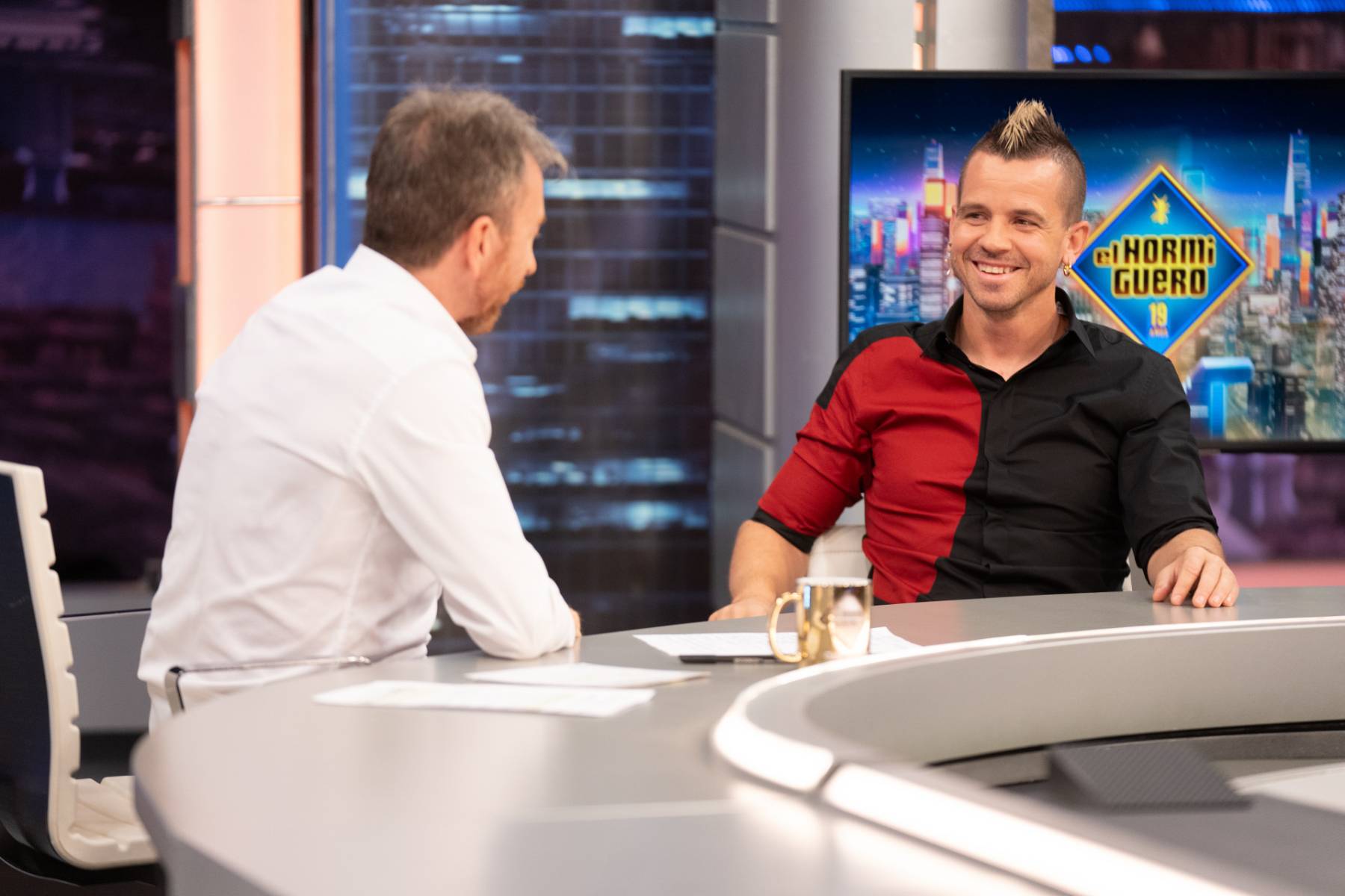 Dabiz Muñoz en 'El Hormiguero'. (Foto: Gtres)