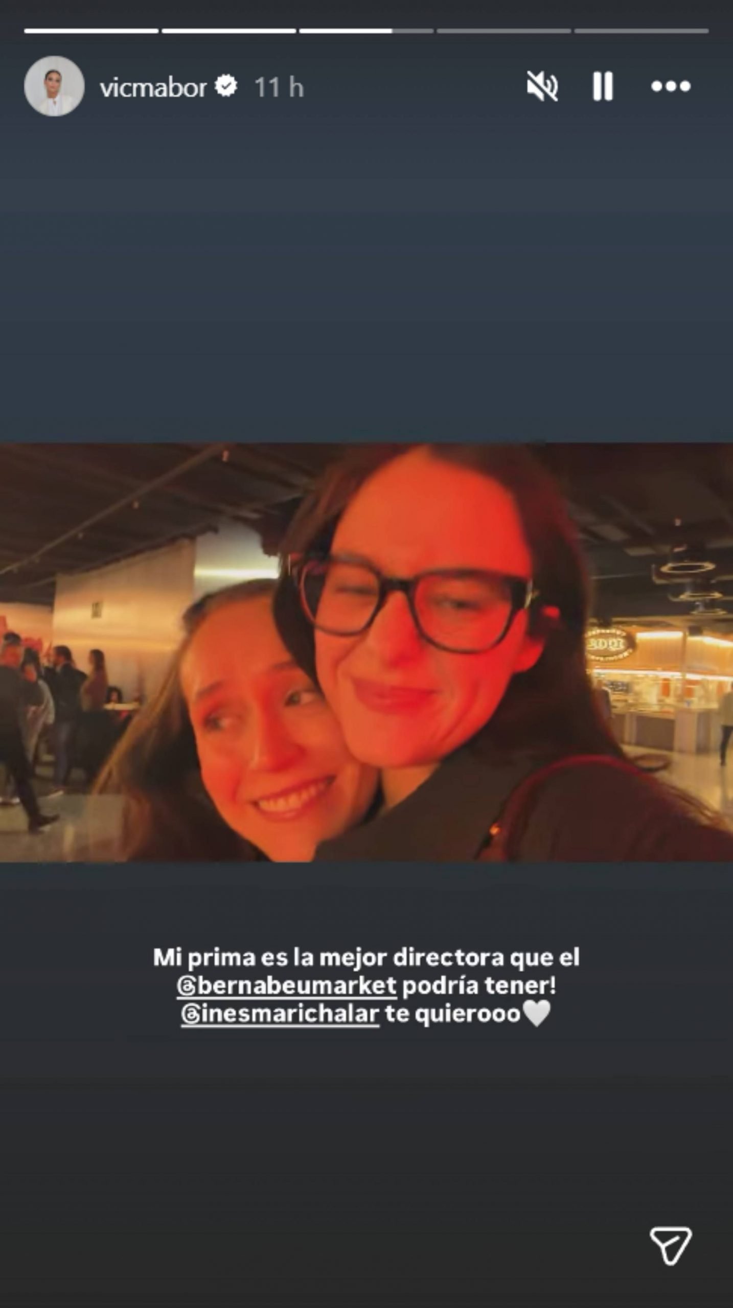 Victoria Federica junto a su prima en Madrid. (Foto: RRSS)