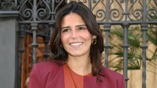 Tana Rivera en el bautizo de su hermano Nicolás. (Foto: Gtres)