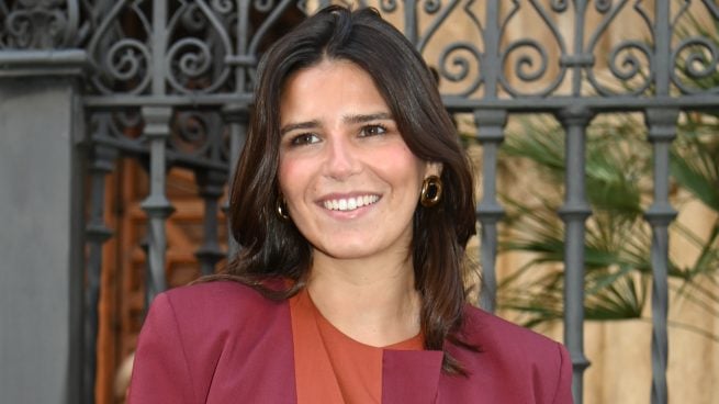 Tana Rivera en el bautizo de su hermano Nicolás. (Foto: Gtres)