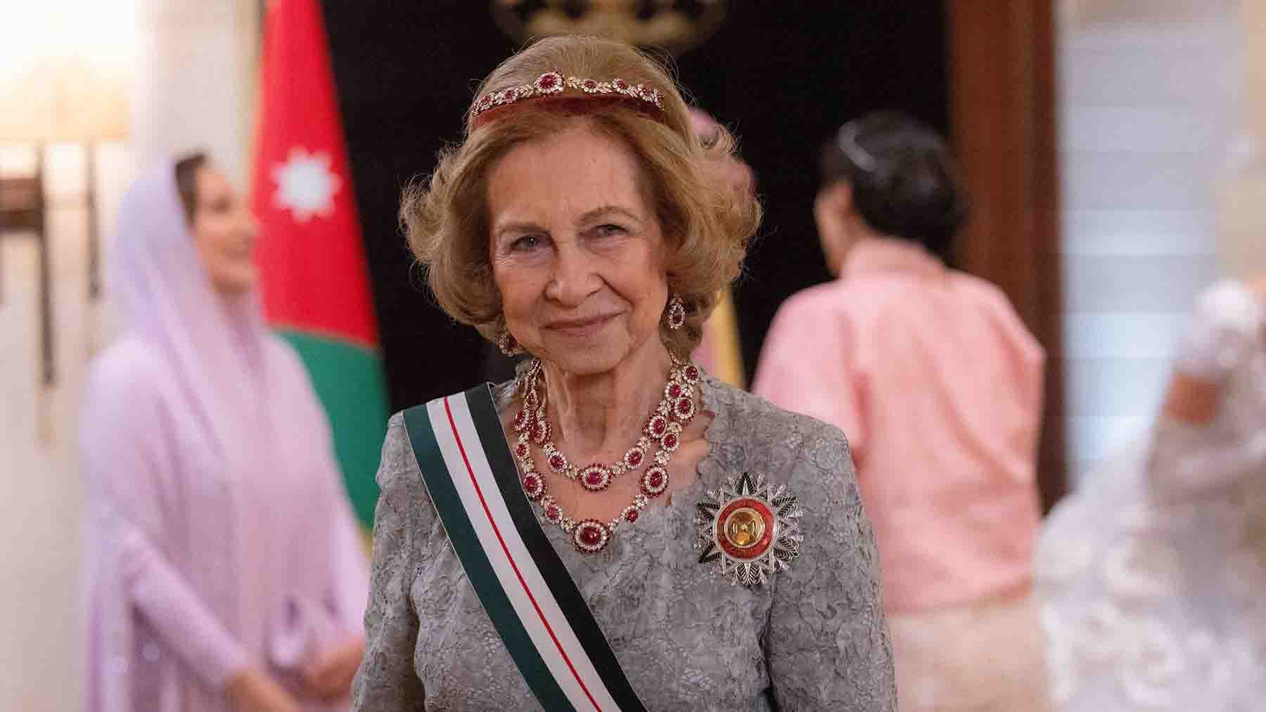 Los rubíes preferidos de la Reina Sofía que nunca ha llevado la Reina Letizia