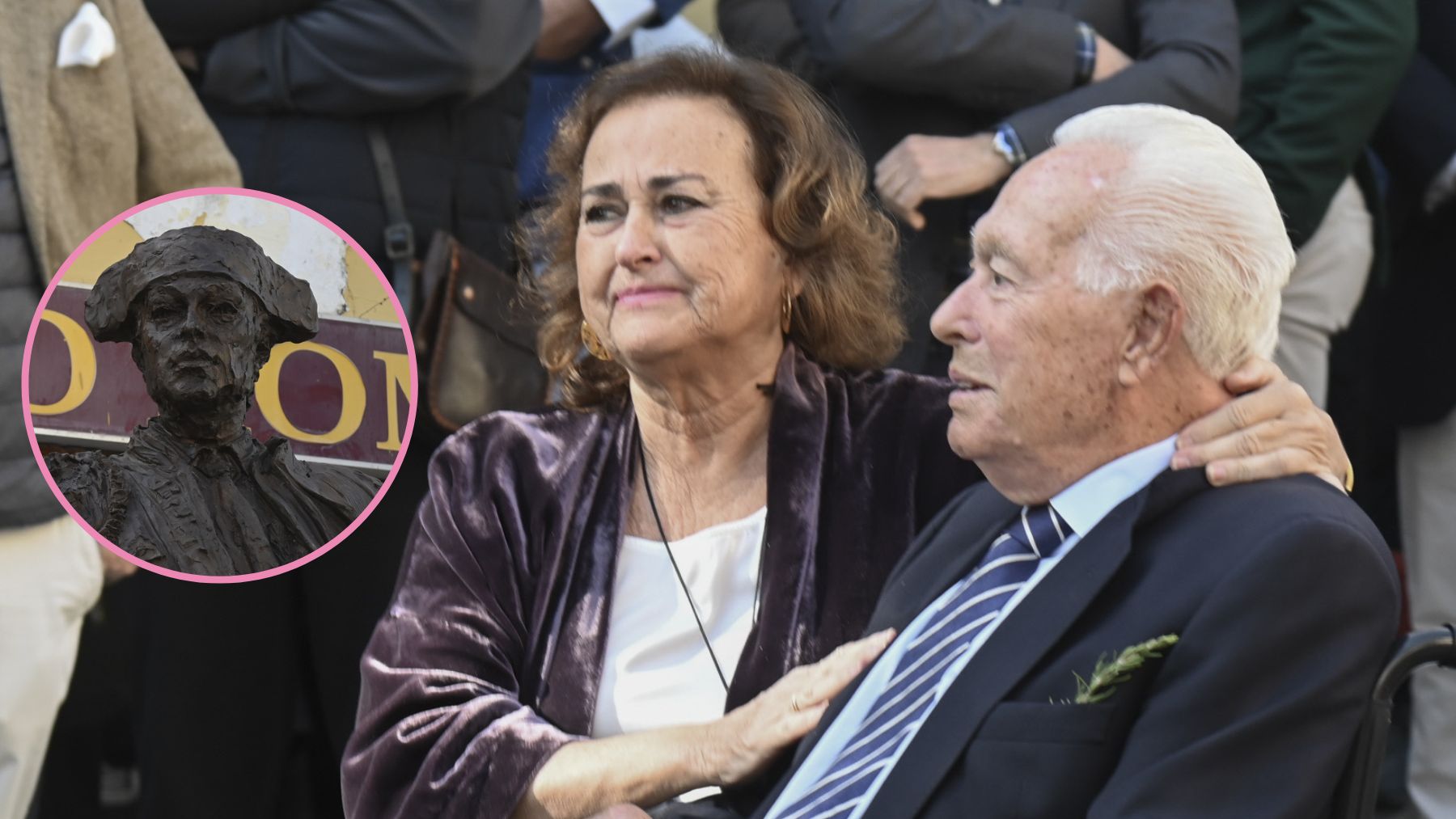 Curro Romero, homenajeado en Sevilla bajo la orgullosa mirada de Carmen Tello