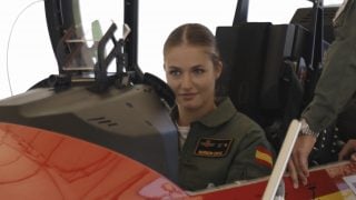 La princesa Leonor en la Academia del Aire. (Foto: Gtres)