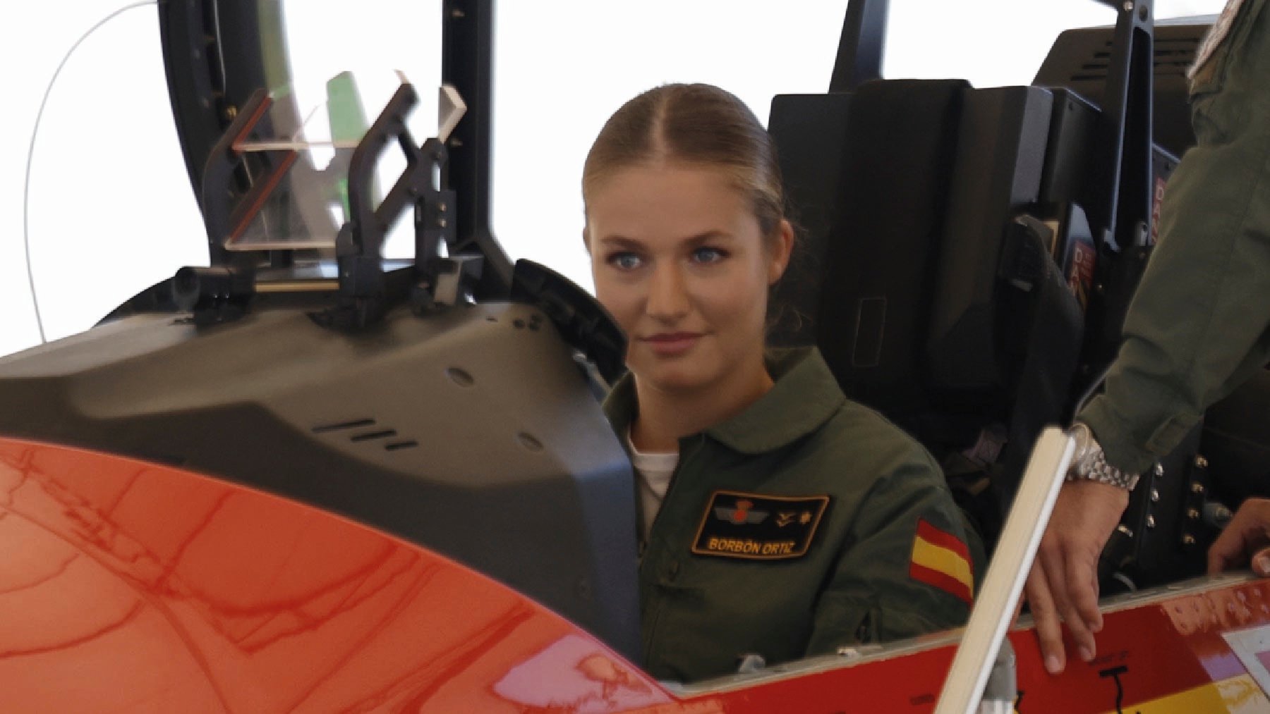 Las imágenes inéditas de la princesa Leonor haciendo maniobras en el Ejército del Aire