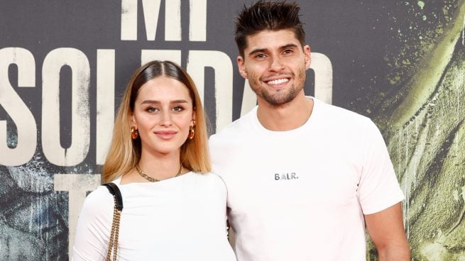 Javier Tudela y su pareja, Marina Romero. (Fotos: Gtres)