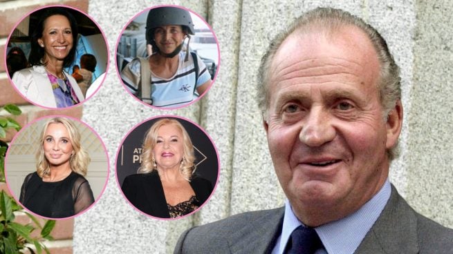Las mujeres que han formado parte de la vida de Juan Carlos I. (Fotos: Gtres/ Redes Sociales)
