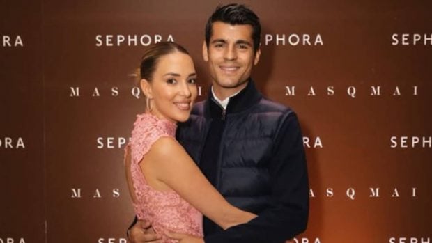 Alice y Álvaro en la fiesta de Masqmai & Sephora. (Foto: Instagram)