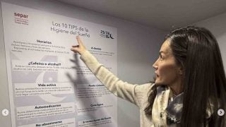 La Reina Letizia en una visita privada. (Foto: SEPAR)