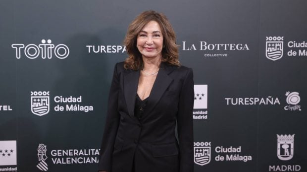 Ana Rosa Quintana en el photocall. (Foto: Gtres)