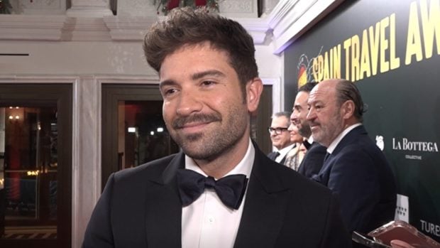 Pablo Alborán en los la primera edición de los 'Spain Travel Awards'. (Foto: Gtres)
