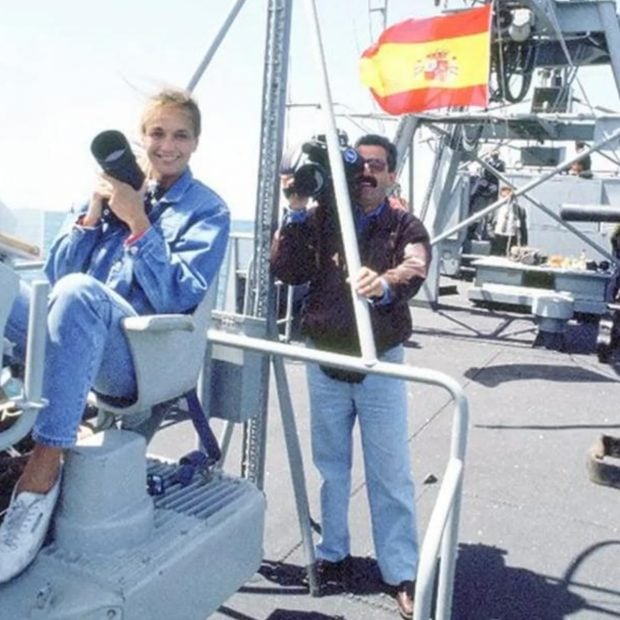 Queca captó con su cámara algunas de las competiciones de Juan Carlos I de regatas. (Foto: Redes Sociales)