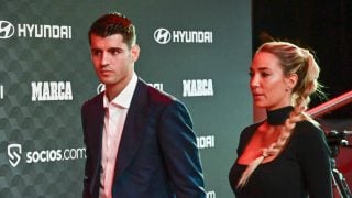 Álvaro Morata y Alice Campello en un evento. (Foto: Gtres)