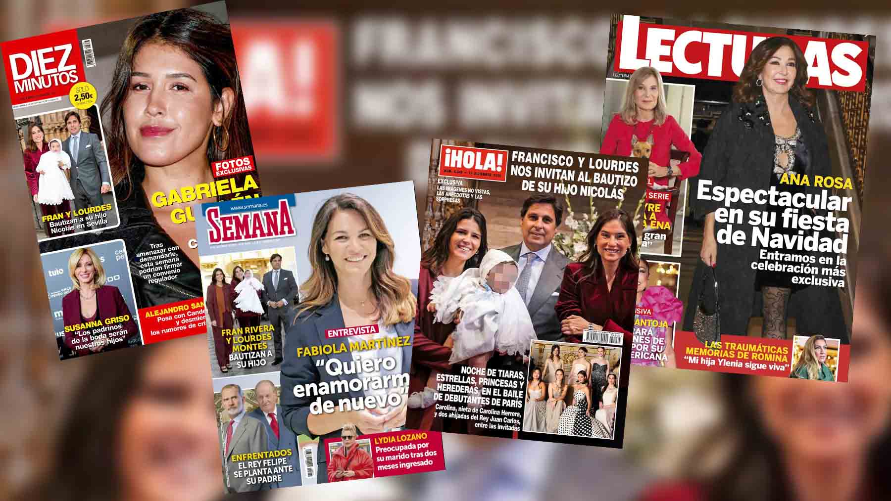 Portadas de revistas: el deseo de Fabiola Martínez y el último paso de Gabriela Guillén