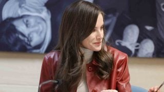 La Reina Letizia en Salamanca. (Foto: Gtres)