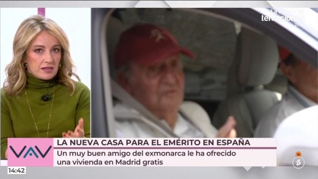 Sandra Aladro en 'Vamos a ver'. (Foto: Telecinco)