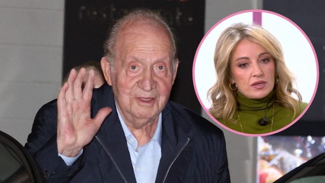 Sandra Aladro y Juan Carlos I. (Foto: Gtres)