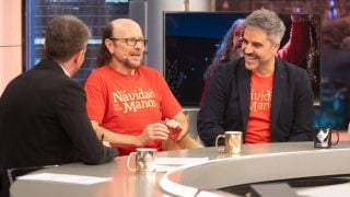 Pablo Chiapella, Santiago Segura y Ernesto Sevilla en ‘El Hormiguero’. (Foto: Gtres)