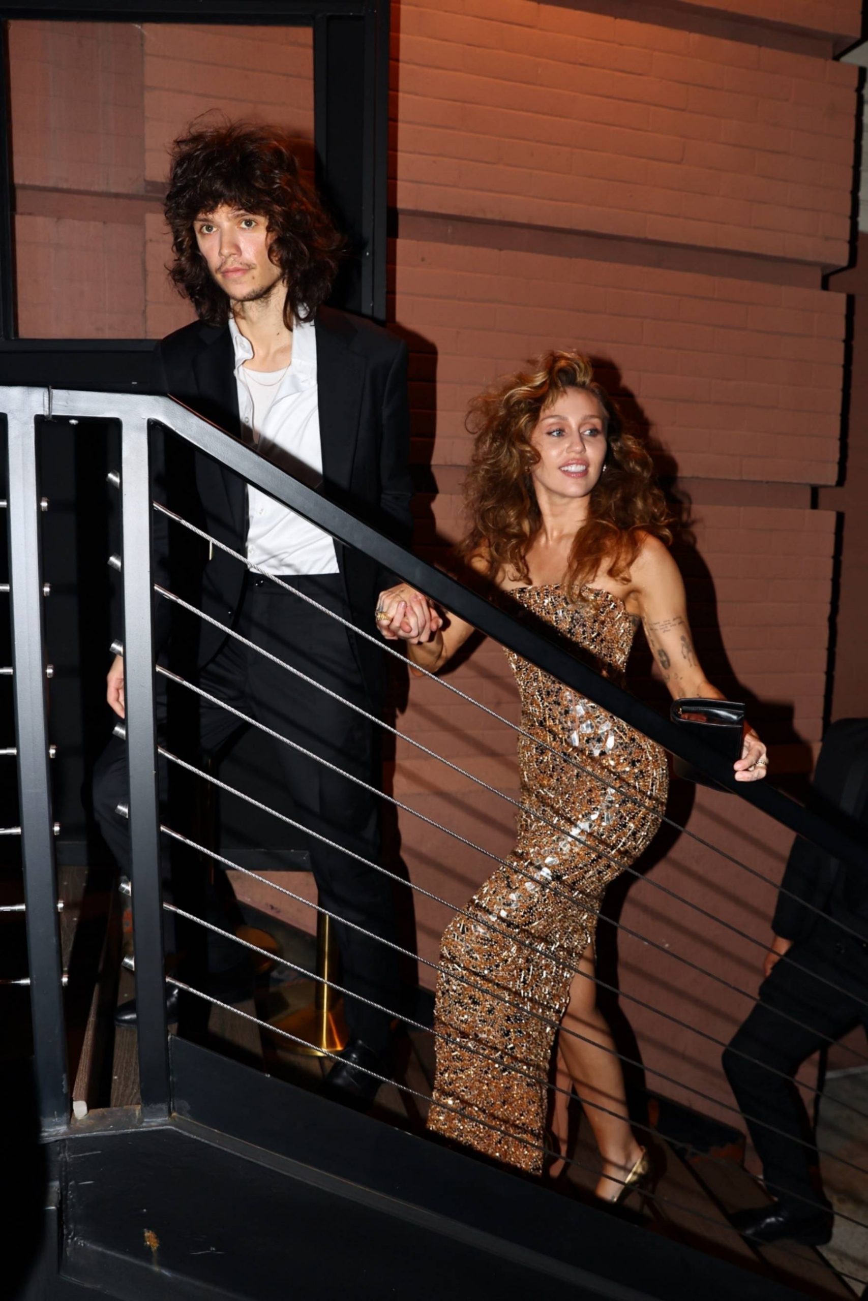 Maxx Morando y Miley Cyrus en un evento. (Foto: Gtres)