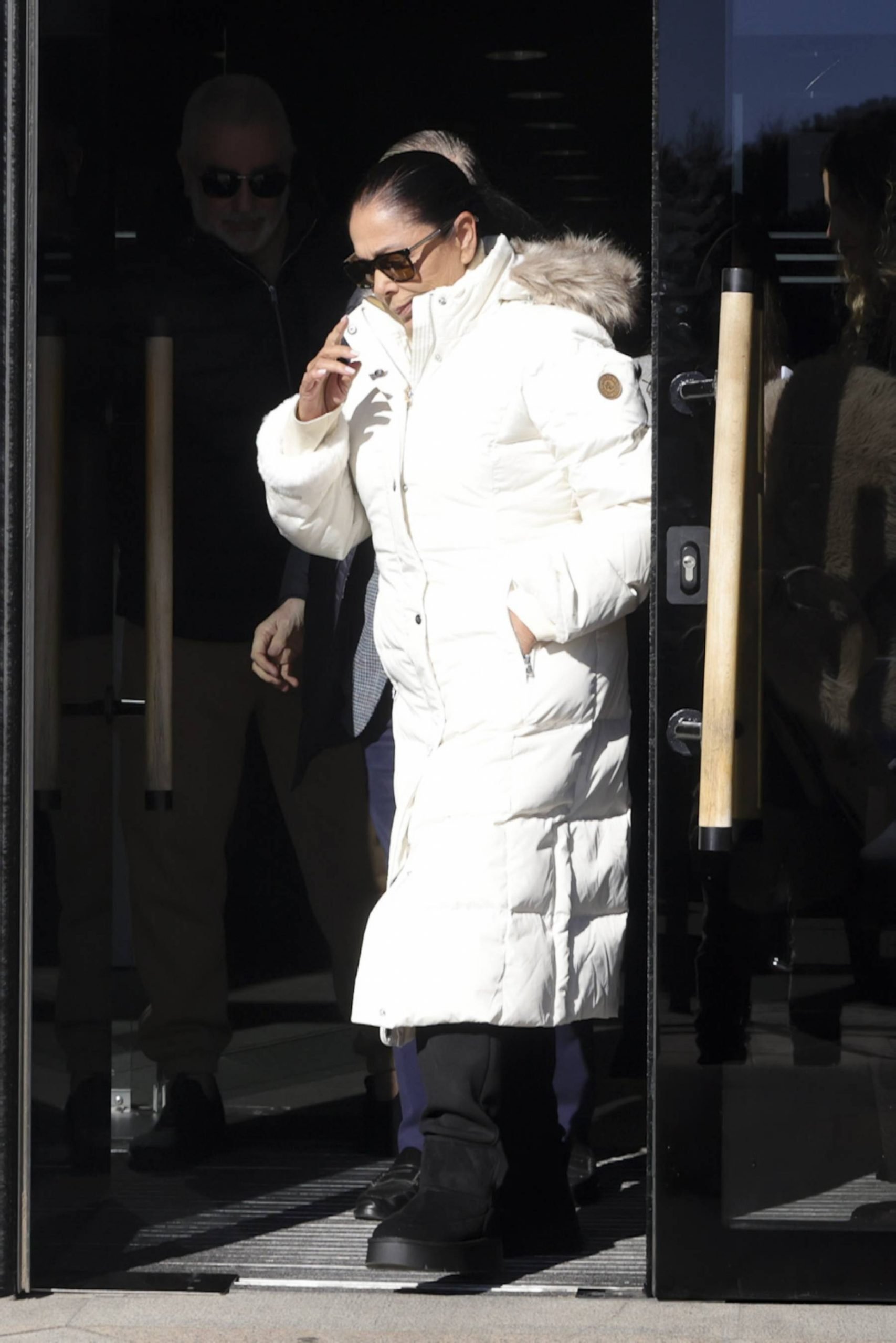 Isabel Pantoja en Madrid. (Foto: Gtres)