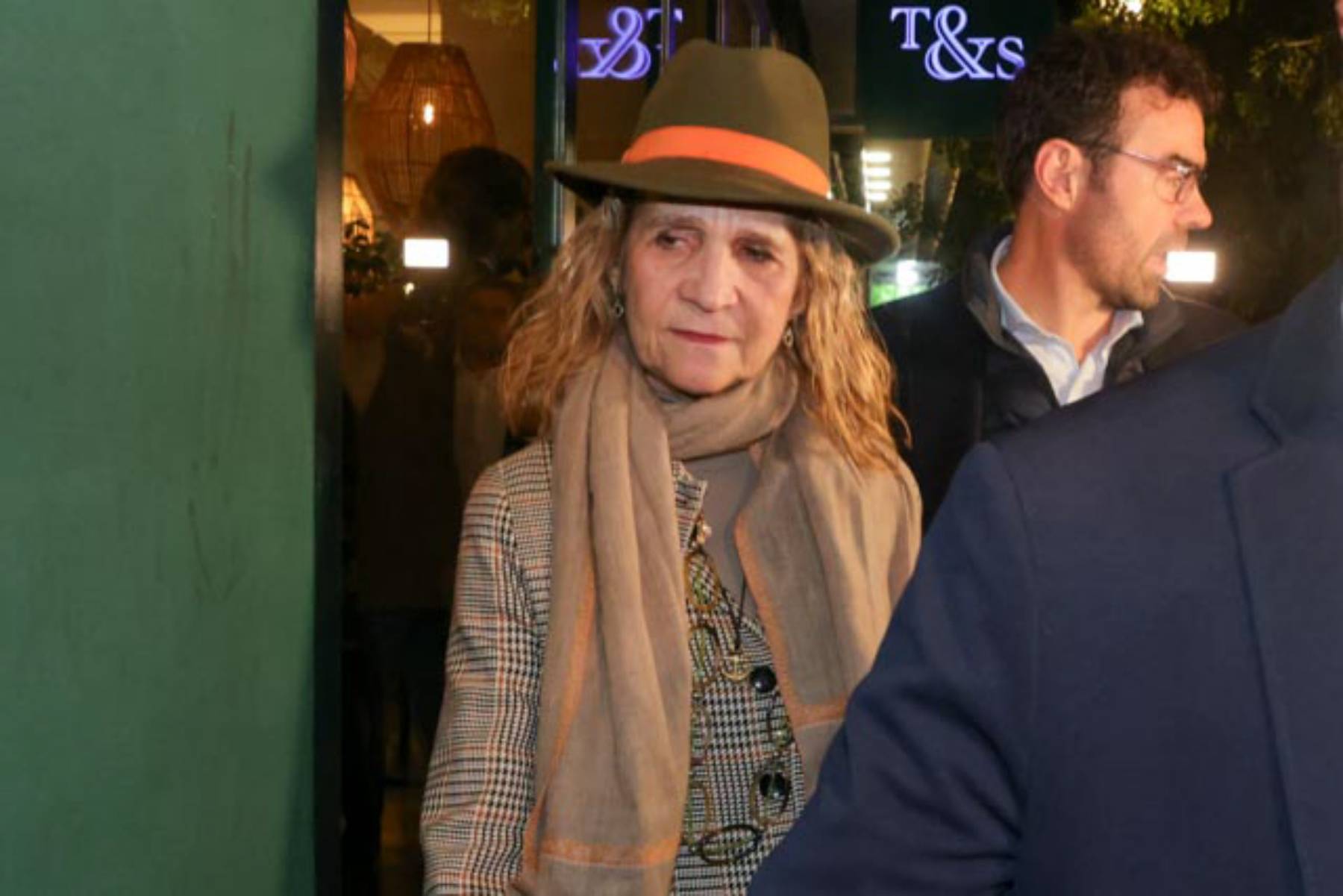 La infanta Elena en la presentación de las memorias de Juan Carlos I. (Foto: Gtres)