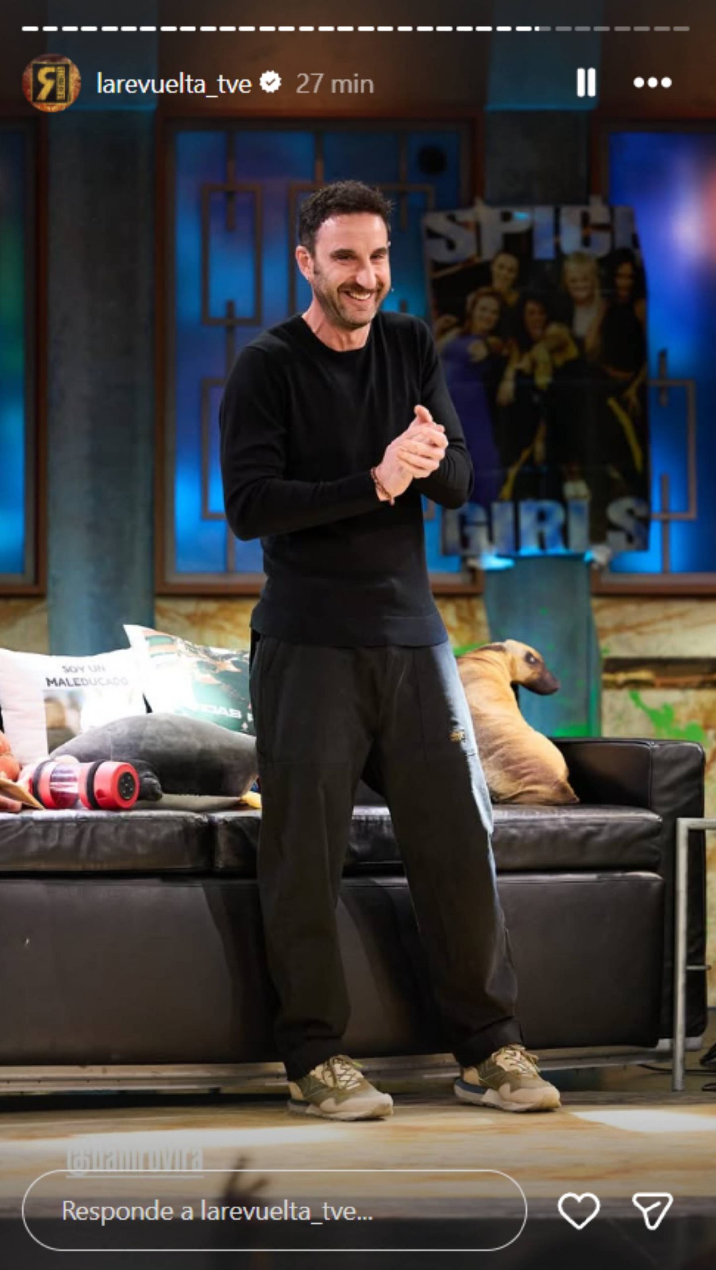 Dani Rovira en 'La Revuelta'. (Foto: RRSS)