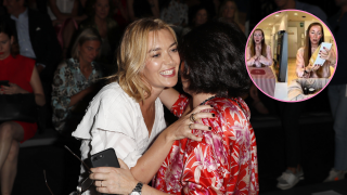 Marta Ortega y la cesta de Navidad de Inditex. (Foto: Gtres/RRSS)