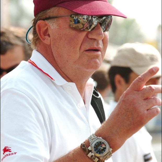 Juan Carlos I con un Rolex Daytona. (Foto: Gtres)