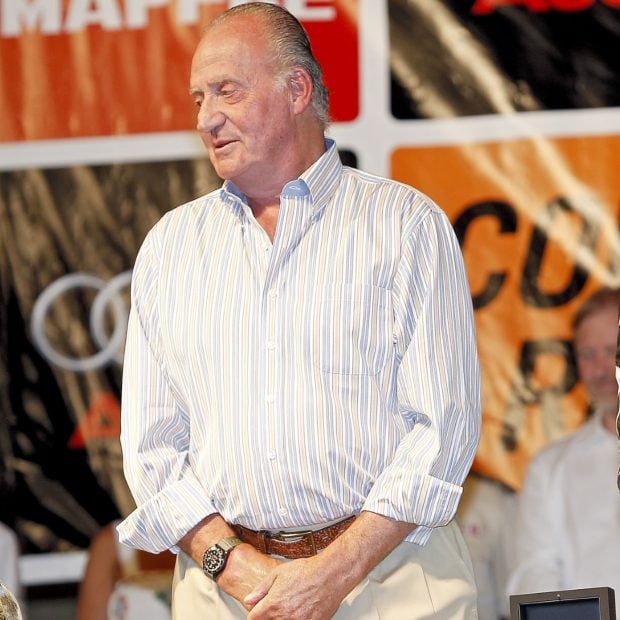 En esta imagen, Juan Carlos I luce un Rolex Submariner 1680. (Foto. Gtres)