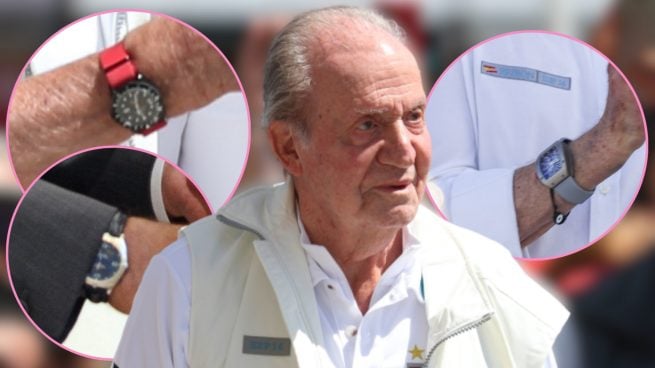 La amplia colección de relojes de Juan Carlos I. (Fotos: Gtres)