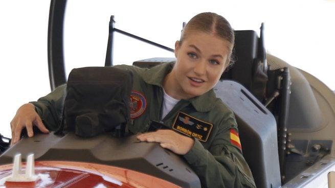 Leonor en la Academia General del Aire. (Foto: Gtres)